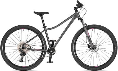 Превью Горный велосипед 29 дюймов Велосипед AUTHOR Kinetic 29 ASL Silver/Pink (2025)